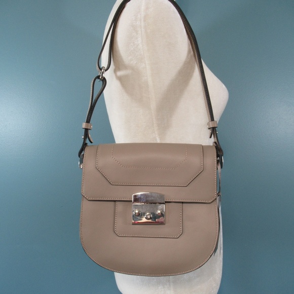 NICOLI Handbags - Nicoli  Tan Italian Leather Luxury Handbag